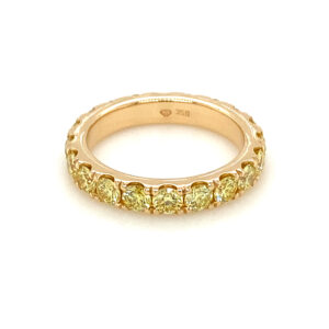 Eternity Ring | Alliance Ring1001NIGHT” 3mm 2ct GELBE / YELLOW Diamanten