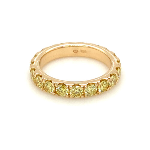 Eternity Ring | Alliance Ring1001NIGHT” 3mm 2ct GELBE / YELLOW Diamanten