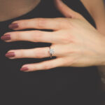 Solitaire | Verlobungsring | Engagement Ring ORCHID BUBBLE