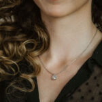 “WATERDROP / PEAR TIGER”Diamant Halskette Necklace Pendant 2