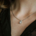 “WATERDROP / PEAR TIGER”Diamant Halskette Necklace Pendant 3