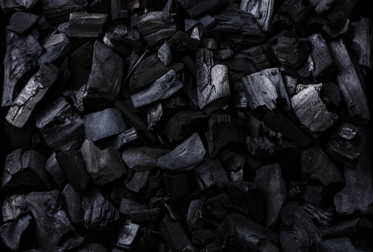 Black Charcoal, Carbon, Kohlenstoff