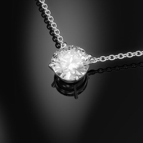 EDEN 4TIGER CLAWS FIX Necklace - Pendant Diamant Halskette 1